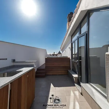 Luxury Duplex With Pool And Padel Court In Town * Malaga